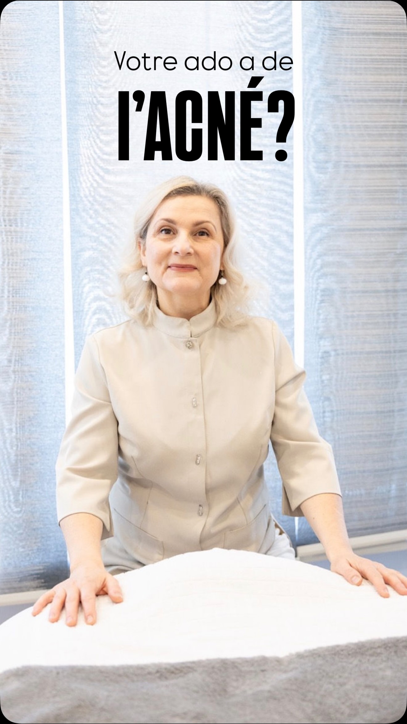 ✨ Votre ado a de l’acné ?

L’acné n’est pas qu’une question d’apparence. Elle peut aussi avoir un impact sur la confiance en soi.

Plus tôt elle est prise en charge, plus il est possible de limiter les imperfections, les marques et les cicatrices.

J’accompagne les adolescents avec une approche douce et personnalisée :
🤍 un diagnostic de peau
🤍 un soin adapté à leurs besoins
🤍 des conseils simples pour adopter les bons gestes à la maison

L’objectif ? Améliorer la santé de leur peau, retrouver une belle texture et leur apprendre à en prendre soin durablement.

Parce qu’une belle peau commence aussi par une bonne éducation. ✨

📍 Body Spa Montréal
💌 Prenez rendez-vous pour une consultation personnalisée.

#acneado #acne #peauadolescente #estheticiennemontreal #skincaremtl soinvisage coachdepeau montrealbeauty